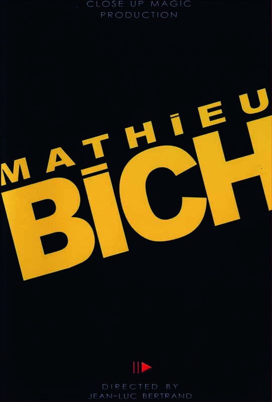 JAquette du premier DVD de Mathieu Bich