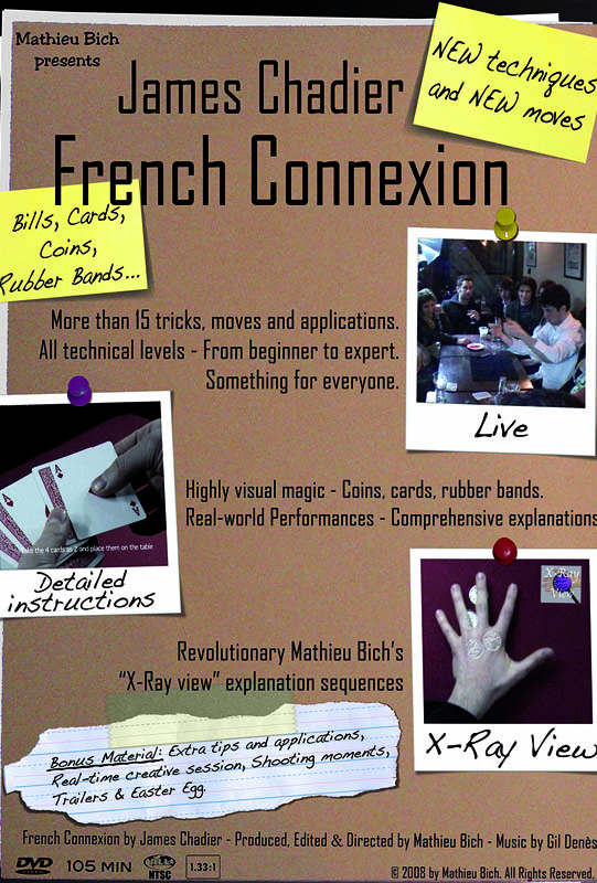 Jaquette arrière French Connexion DVD