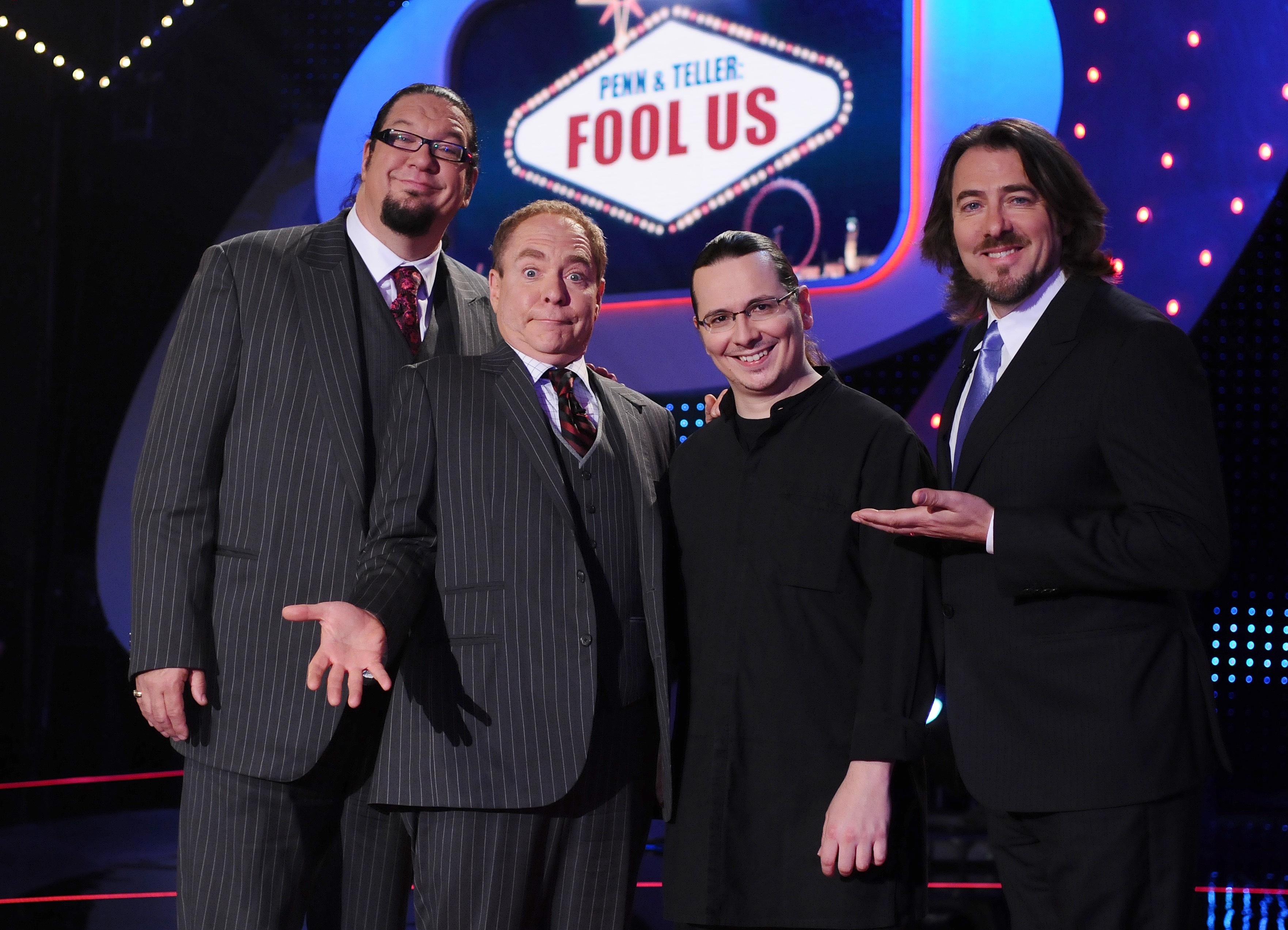 Mathieu bcih avec Penn et Teller 