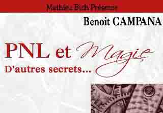 Livre PNL et Magie de Benoit Campana