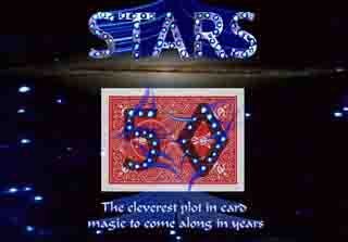 Stars de Mathieu Bich, des lumières révèlent les cartes pensées...