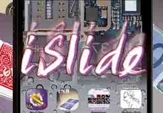 Effet ou vous ouvrez un iphone pour en sortir une carte